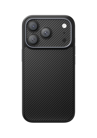 Apple Uyumlu   iPhone 17 Pro Benks Armorwarrior Serisi 600d Kevlar Kamera Lens Koruyucu Siyah