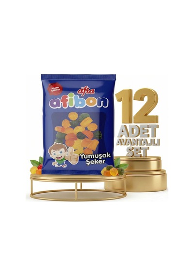 Afia Afibon Yumuşak Şeker 12x80 Gr