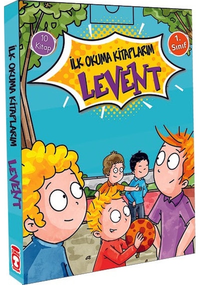 Levent-İlk Okuma Kitaplarım-10 Kitap Takım - Mustafa Orakçı - Timaş Çocuk