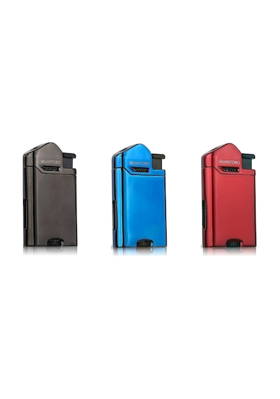 Quantoro Metal Jet Çakmak Ice Black Çok Renkli