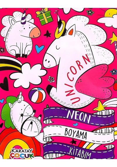 Neon Boyama Kitabı 8 Kitap