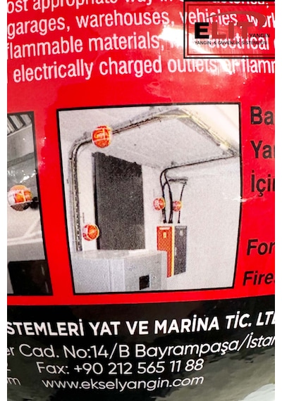 Yangın Söndürme Topu Abc Tozlu