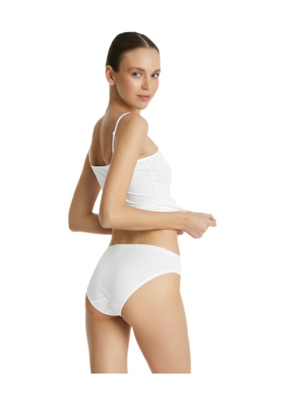Blackspade Kadın Slip Aura Satin 1400 Beyaz