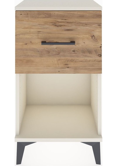 Arges Komodin Tek Çekmeceli 44x30x80 Aytaşı-çam Aytaşı