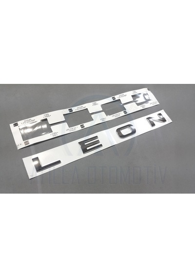 Seat Leon Mk1 Mk2 1P 5F 2006-2020 Bagaj Yazisi Krom 379253102