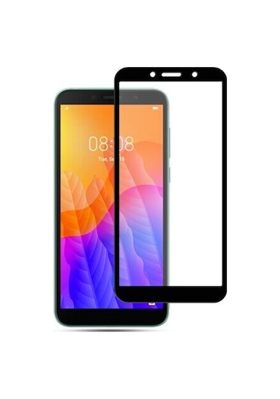 Forzacase Huawei Y5p İle Uyumlu Çerçeveli Tam Kaplayan Temperli Ekran Koruyucu - Fc003