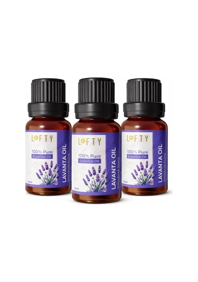3 Lü Avantajlı Set Lofty Lavanta Saf Uçucu Yağ 10ml -%100 Doğal Esansiyel Yağ Uyku, Rahatlama Ve Aromaterapi İçin Buhurdanlık Ve Difüzör Yağı Diğer