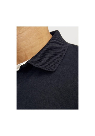 Jack & Jones Premium Ceket Einfarbig Polo Tişört Night Sky