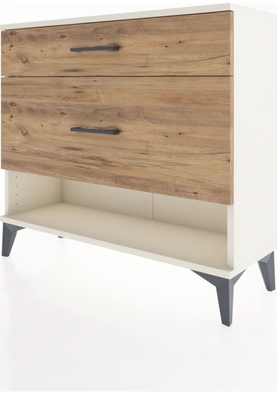 Arges Şifonyer 2 Çekmeceli 88x30x80 Aytaşı-çam Aytası