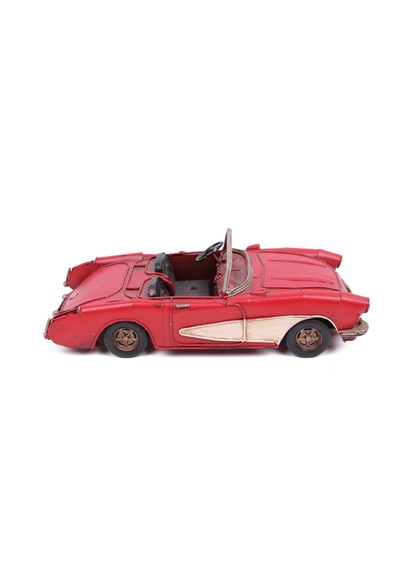 Dekoratif Metal Araba 1110a-4440 Model Kırmızı