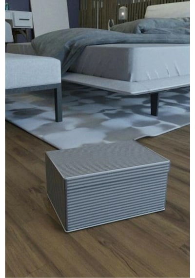 Baza Altı Boy Çok Amaçlı Düzenleyici Kutu Organizer Cırt Cırtlı Hurç 19cm X 40cm X 50cm 10 Adet Açık Gri