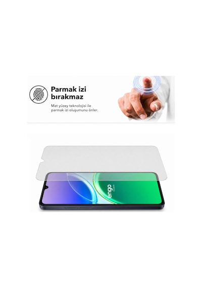 Vivo Y05 Mat Ekran Koruyucu 6.74 İnç 9h Nano Şeffaf