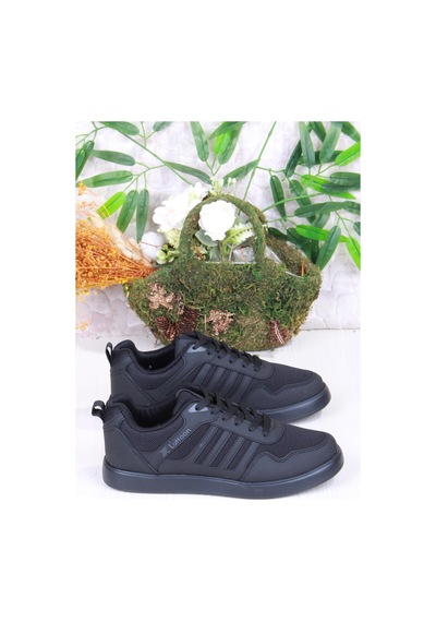 Fort 4189 Luttoon Comfort Taban Rahat Esnek Yumuşak Erkek Spor Ayakkabı Siyah