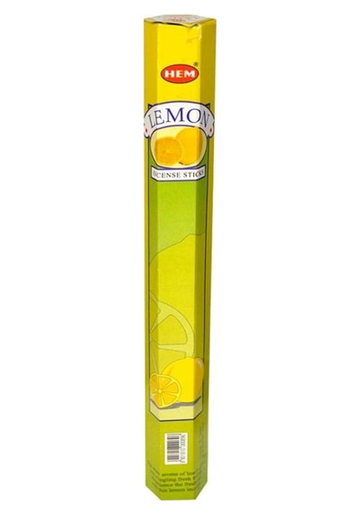 Hem Tütsü Limon Kokulu 20 Çubuk Tütsü - Lemon