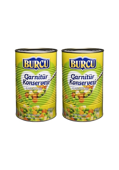 Burcu Garnitür Konservesi 4000 Gr X 2 Adet