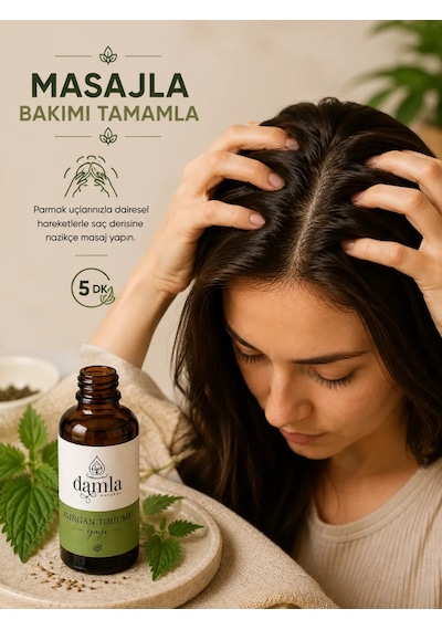 Biodamla Natural Isırgan Tohumu Yağı 50 Ml