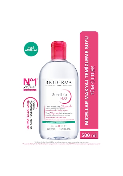 Atoderm Normal Ve Kuru Ciltler Nemlendirici Yüz Vücut Bakım Kremi 500 Ml Ve Sensibio Misel Su 500 Ml