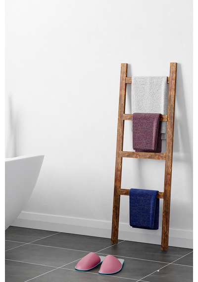 Dekoratif Merdiven Havluluk Bahçe Ve Banyo Çok Amaçlı Organizer Ykm Mob127