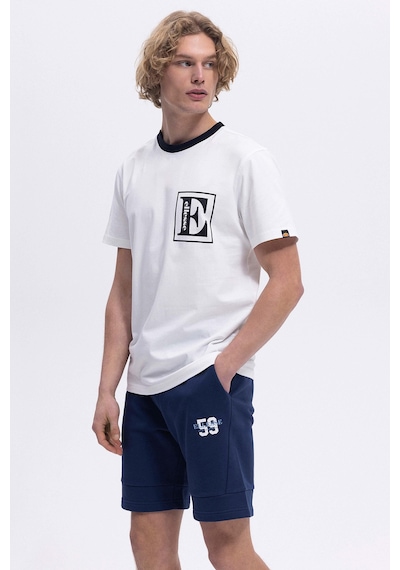 Ellesse Erkek T Shirt Em458-of Beyaz Beyaz