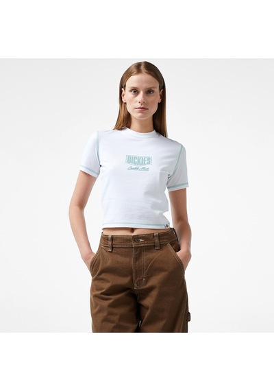 Dıckıes Dickies Philipsburg Slim Kadın Beyaz T-shirt