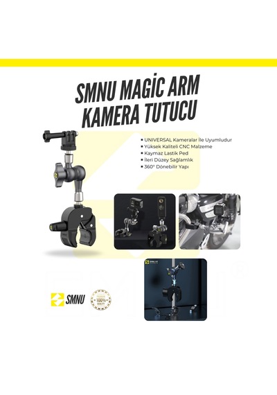Smnu Magic Arm Kamera Tutucu Metal Premium