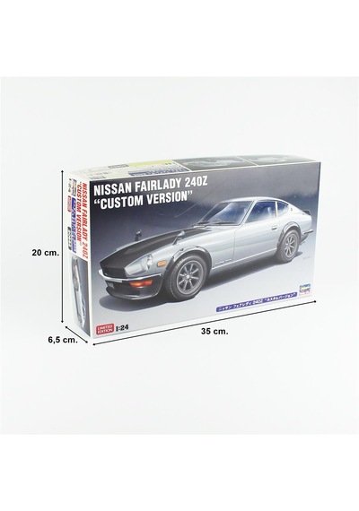Hasegawa 20682 1/24 Ölçek, Nissan Fairlady 240z Custom Version , Limited Edition Otomobil Plastik Model Kiti