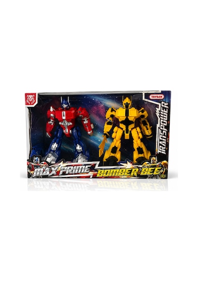 Transformer Optimus Prime / Bumble Bee Robot Oyuncak 2'li Set