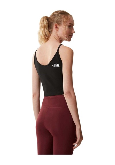 The North Face W Slim Crop Tank Kadın Siyah T-shirt Siyah