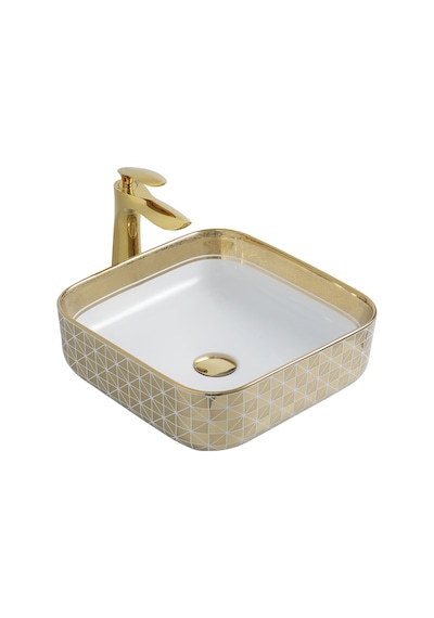 Paluci Silva Gold Lavabo Sırlı