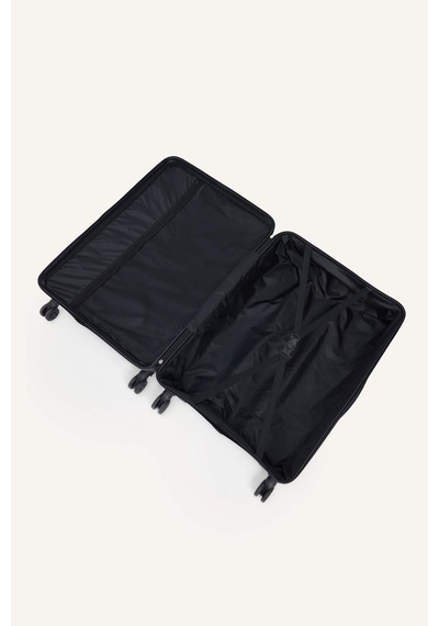 Defacto Unisex Sert Kapaklı Büyük Boy Valiz H2407axnsbk61 Siyah-bk61