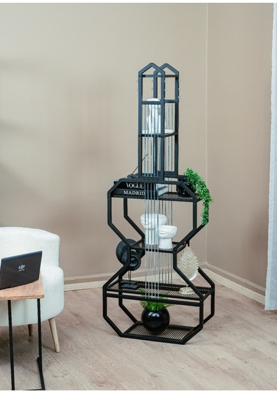 Metal Raflı Modern Gitar Kitaplık Salon Düzenleyici Çalışma Odası Dekoratif Mutfak Raf Ünite Siyah Metal Raflı Modern Gitar Kitaplık Salon Düzenleyici Çalışma Odası Dekoratif Mutfak Raf Ünite Siyah