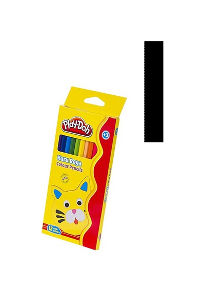 2 Adet Play Doh Tam Boy Kuru Boya 12 Renk
