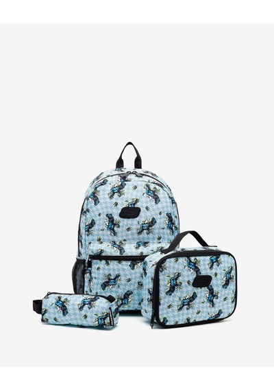 Skechers B Utılıty Backpack Set Büyük Erkek Çocuk Haki Sırt Çantası Skch8357-rex