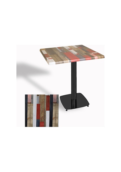 Tokyo Kare Masa Esb 60x60 Cm - Werzalit, Wermodin Ve Allzalit Tabla - Redwood Çok Renkli Tokyo Kare Masa Esb 60x60 Cm - Werzalit, Wermodin Ve Allzalit Tabla - Redwood Çok Renkli