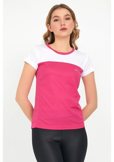 Kadın Randers Kısa Kollu T-shirt Fuşya