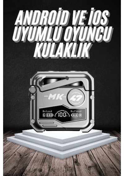 Bluetooth Kulaklık Dokunmatik Kontrol Tws Kablosuz Kulaklık Hi-fi