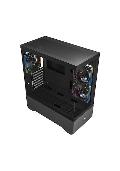 Powerboost 750w 80+ Bronze Pb-j9031b 3-argb Fanlı Gaming Mid-tower Pc Kasası