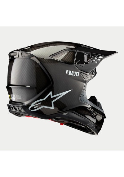 Alpinestars Supertech M10 Off-road Kaskı Siyah Beyaz Siyah - Beyaz