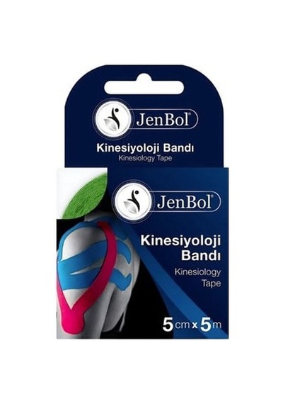 Jenbol Kinesiology Tape  Bandı 5 Cm X 5 M - Yeşil