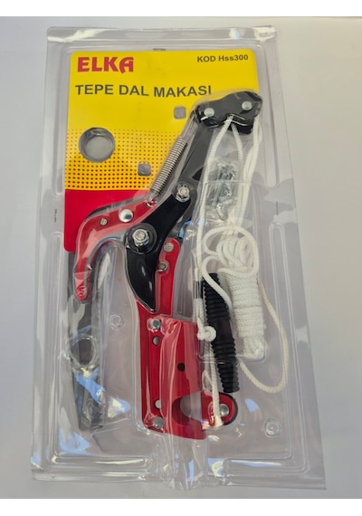 Elka Tepe Dal Makası İpli Mekanizmalı Bahçe Budama Makası