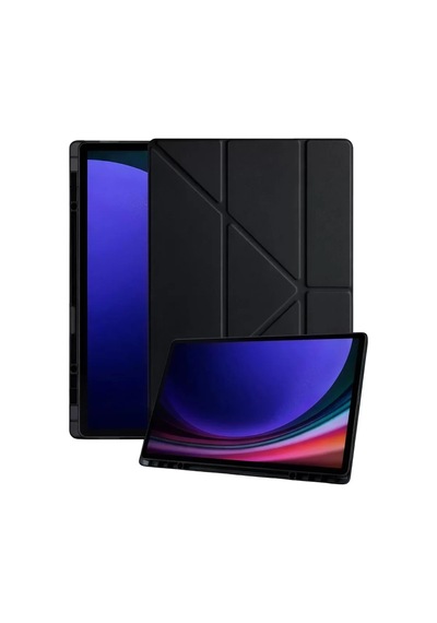 Samsung Galaxy Tab A11 Kalemlikli Mars Tablet Kılıfı - Siyah Klasik