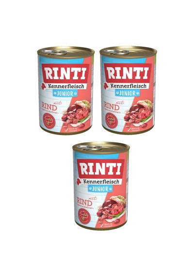 Rinti Dana Etli Gurme Yavru Köpek Konservesi 400 G X 3 Adet