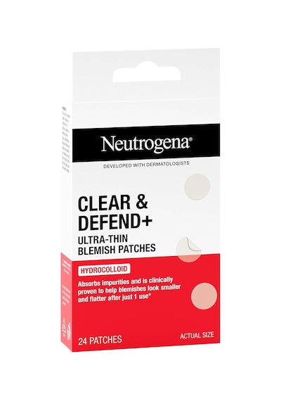 Tr Clear & Defend+ Ultra İnce Sivilce Bantları, 24 Adet