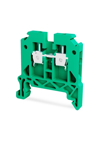 Tbloc Tbl 2,5mm Yeşil Vidalı Tek Katlı Klemens