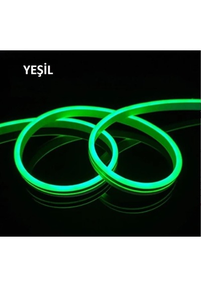 Noas 12v Neon Yeşil 5mt / Paket 6x12mm Yeşil