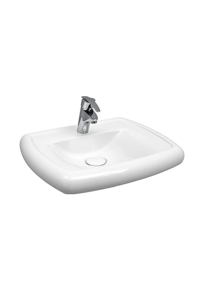 Serel Pebble Lavabo Beyaz 48x100 Cm - Pb44tds000 Diğer