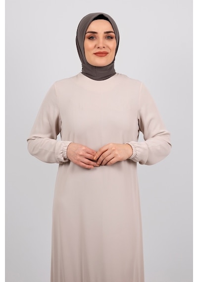 Hürrem Bone Vizon Pratik Hazır Geçmeli Tesettür Eşarp Sandy Kumaş Arkadan Çıt Vizon Hürrem Bone Vizon Pratik Hazır Geçmeli Tesettür Eşarp Sandy Kumaş Arkadan Çıt Vizon