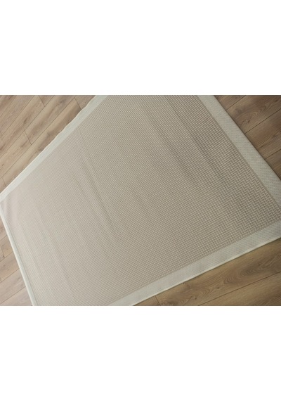 Çam Halı Sisal 9427 Krem / Bej Bordürlü Jüt Sisal Kilim - 200x300