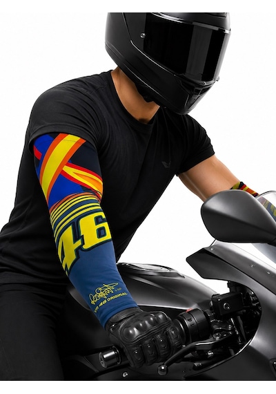 Motolinas Güneş Korumalı Kol Bandı Takımı Rahat Kumaş Lns9- Motosiklet Bisiklet