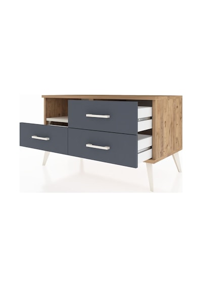 Hyperion Şifonyer Tek Raflı 3 Çekmeceli 88x44x48 Çam-aytaşı/antrasit Aytaşı/antrasit Hyperion Şifonyer Tek Raflı 3 Çekmeceli 88x44x48 Çam-aytaşı/antrasit Aytaşı/antrasit